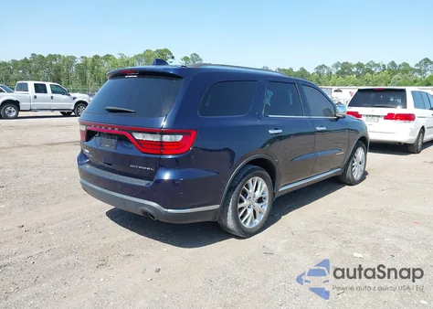 2014 Dodge Durango Citadel из США, поврежденный, VIN 1C4RDHEG4EC520322